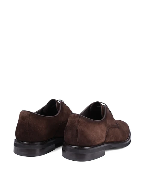 Чоловічі туфлі Miguel Miratez велюрові коричневі - фото 4 - Miraton
