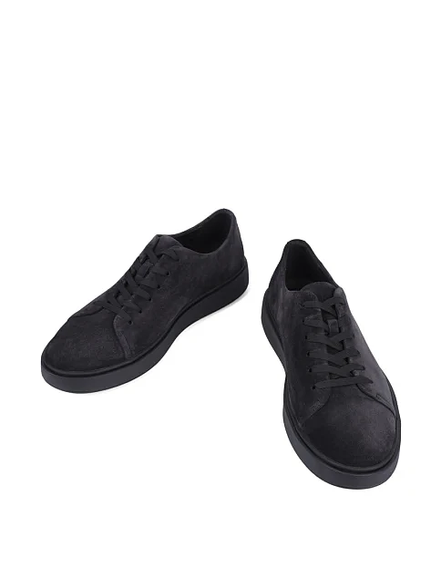 Мужские кеды MIRATON замшевые серые - фото 5 - Miraton