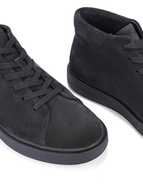 Мужские ботинки MIRATON замшевые серые - фото 5 - Miraton