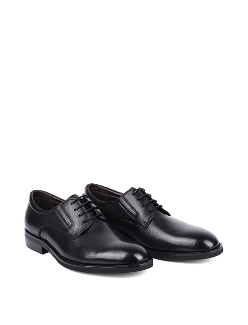 Мужские туфли Miguel Miratez кожаные черные - фото 3 - Miraton