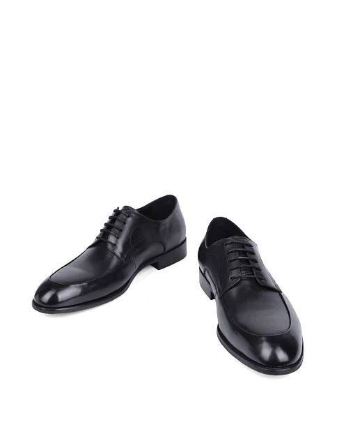 Чоловічі туфлі Miguel Miratez шкіряні чорні - фото 5 - Miraton