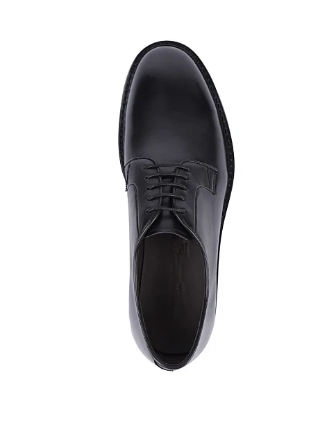 Чоловічі туфлі Miguel Miratez шкіряні чорні - фото 2 - Miraton