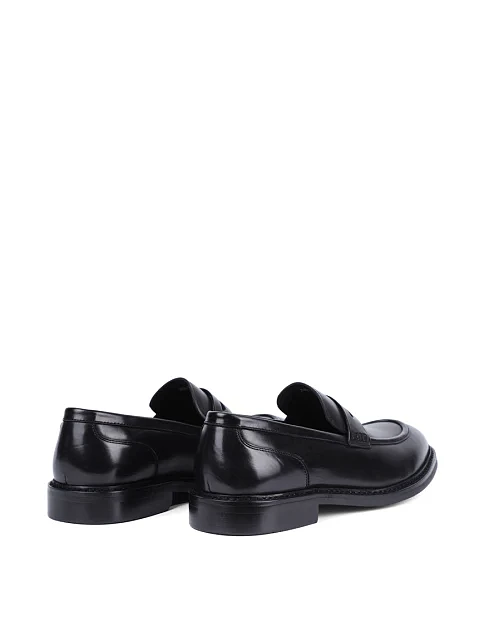 Мужские туфли Miguel Miratez кожаные черные - фото 4 - Miraton