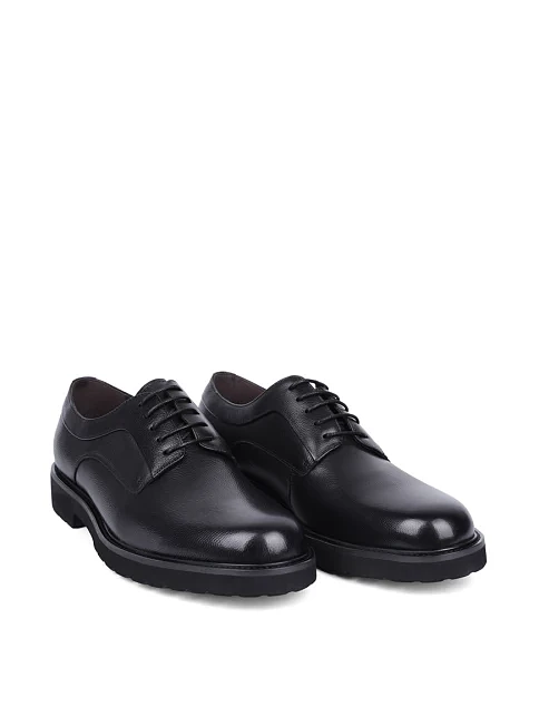 Чоловічі туфлі Miguel Miratez шкіряні чорні - фото 3 - Miraton