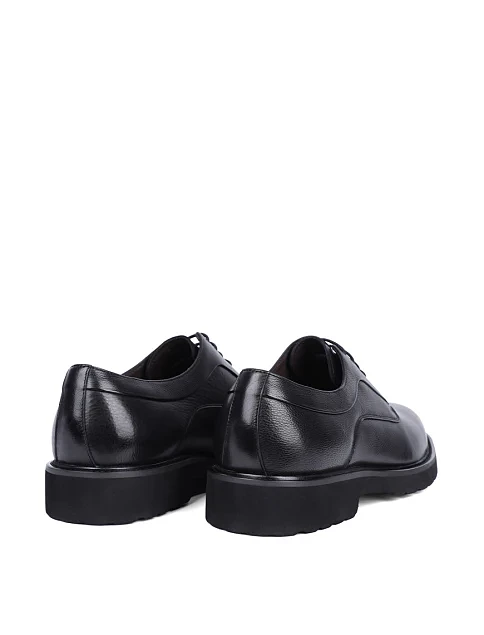 Чоловічі туфлі Miguel Miratez шкіряні чорні - фото 4 - Miraton