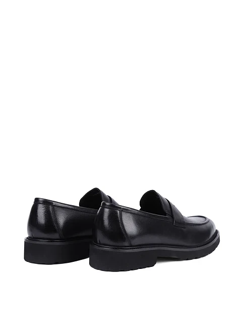 Мужские туфли Miguel Miratez кожаные черные - фото 4 - Miraton