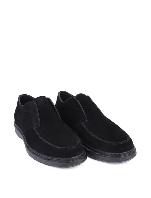 Мужские туфли Miguel Miratez замшевые черные - фото 3 - Miraton