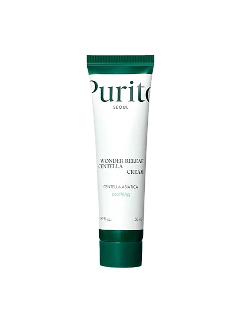 Крем відновлювальний з центеллою Purito Seoul Wonder Releaf Centella Cream 50 ml - фото 1 - Miraton