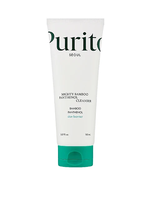 Гель для вмивання з екстрактом бамбука та пантенолом Purito Seoul Mighty Bamboo Panthenol Cleanser - фото 1 - Miraton