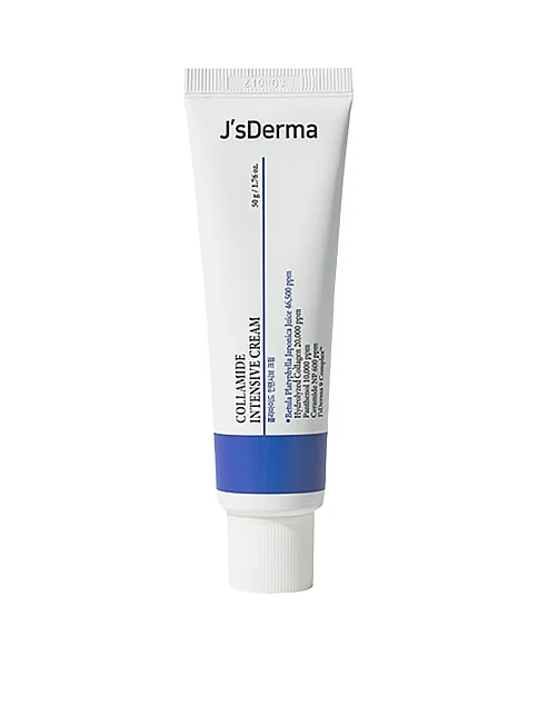 Крем для комплексного зволоження з керамідами і колагеном J'sDerma Collamide Intensive Cream 50 g - фото 1 - Miraton