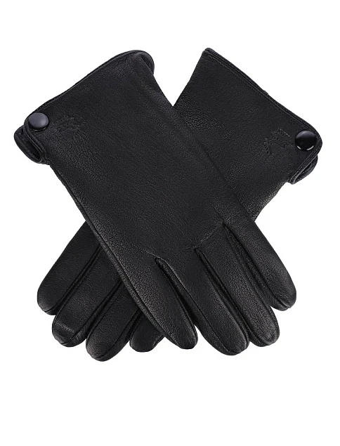 Перчатки кожаные черные - фото 2 - Miraton