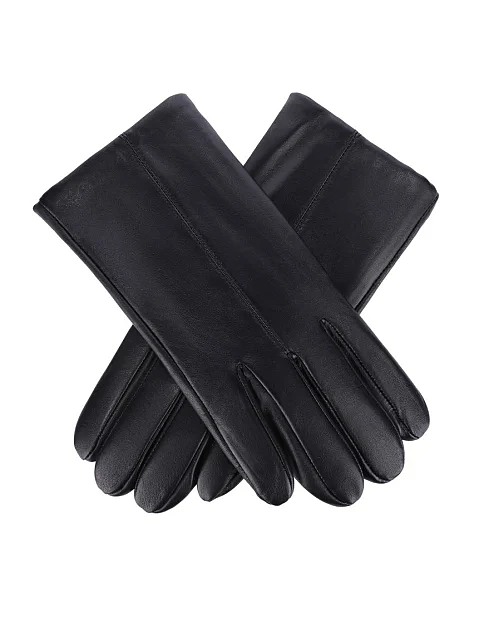 Перчатки кожаные черные - фото 2 - Miraton