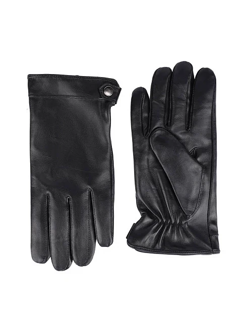 Перчатки кожаные черные - фото 1 - Miraton