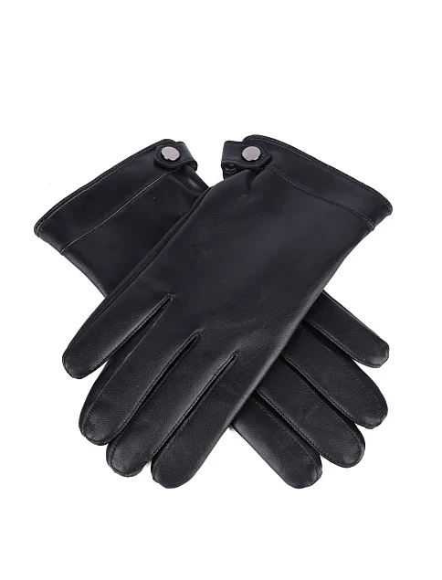 Перчатки кожаные черные - фото 2 - Miraton