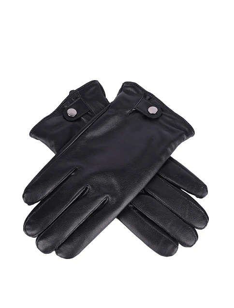 Перчатки кожаные черные - фото 2 - Miraton