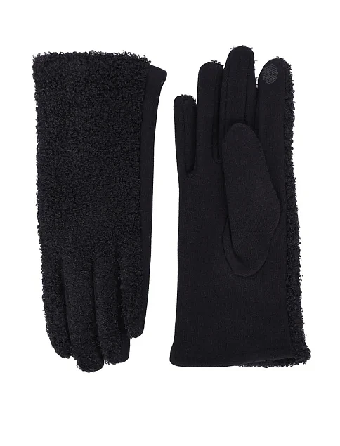 Рукавички тканинні чорні - фото 1 - Miraton