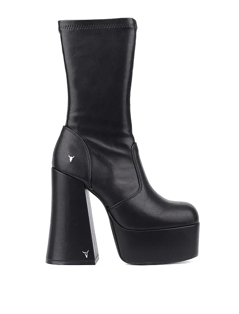 Жіночі черевики WINDSOR SMITH шкіряні чорні - фото 1 - Miraton