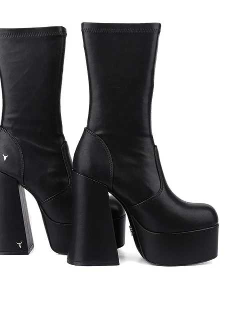 Жіночі черевики WINDSOR SMITH шкіряні чорні - фото 5 - Miraton