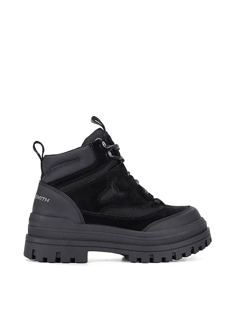 Женские ботинки WINDSOR SMITH кожаные черные - фото 1 - Miraton