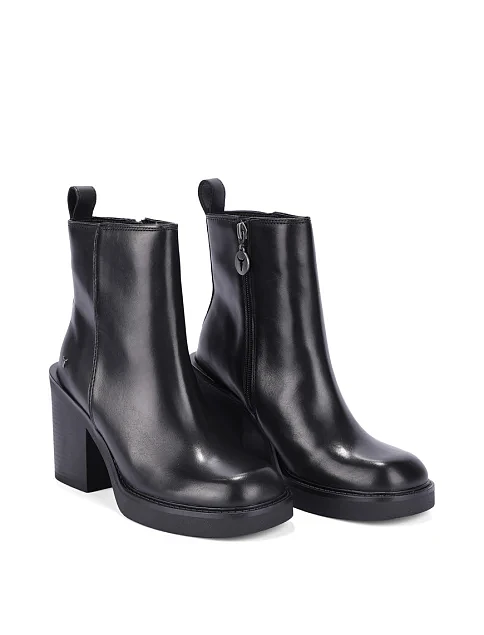 Женские ботинки WINDSOR SMITH кожаные черные - фото 3 - Miraton