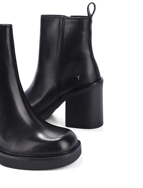 Женские ботинки WINDSOR SMITH кожаные черные - фото 5 - Miraton