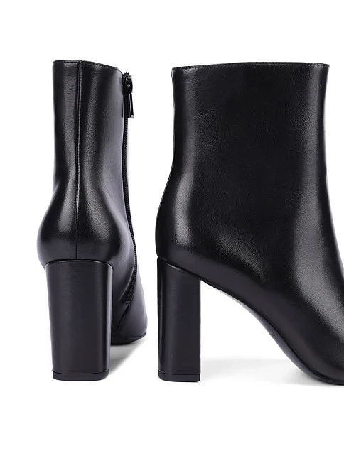 Женские ботинки Attizzare кожаные черные - фото 2 - Miraton