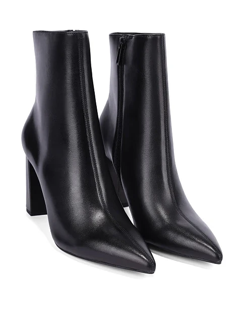 Женские ботинки Attizzare кожаные черные - фото 3 - Miraton