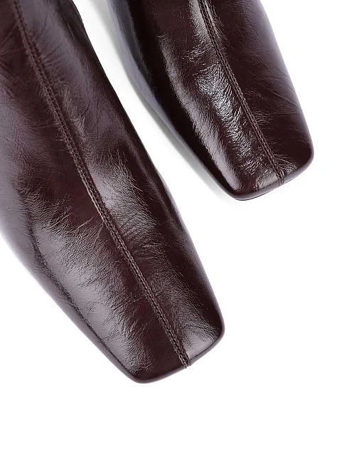 Женские ботинки JEFFREY CAMPBELL из экокожи коричневые - фото 6 - Miraton