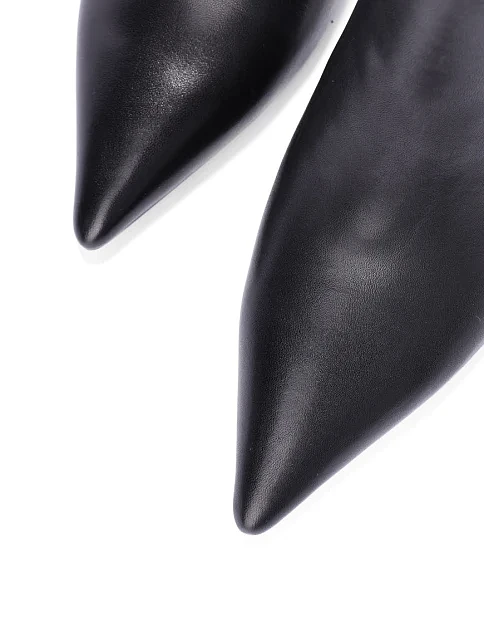 Женские ботинки Mia May кожаные черные - фото 5 - Miraton