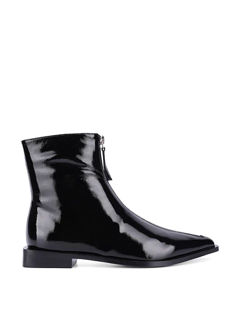 Жіночі черевики MIRATON з наплаку чорні - фото 1 - Miraton