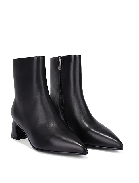 Женские ботинки Attizzare кожаные черные - фото 3 - Miraton