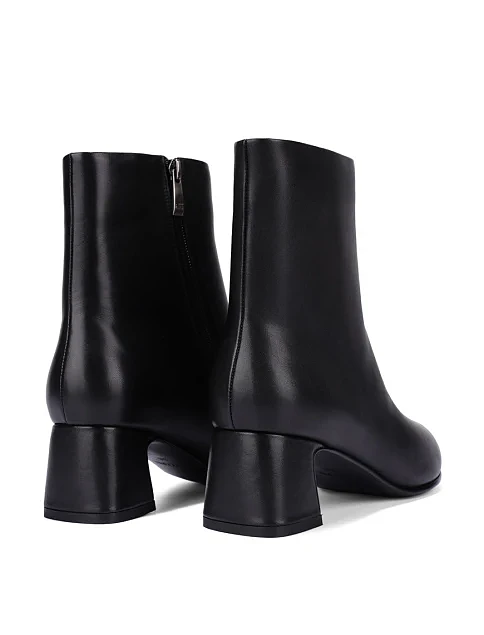 Женские ботинки Attizzare кожаные черные - фото 4 - Miraton