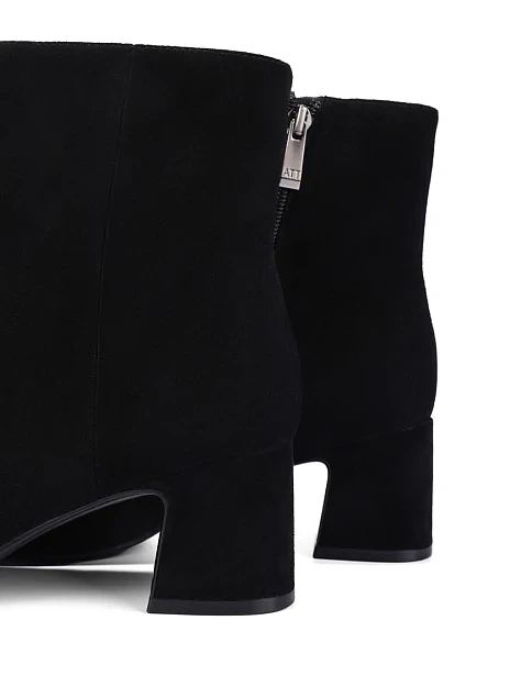 Женские ботинки Attizzare велюровые черные - фото 6 - Miraton