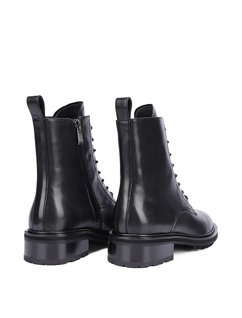 Женские ботинки Attizzare кожаные черные - фото 4 - Miraton