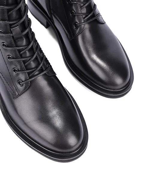 Женские ботинки Attizzare кожаные черные - фото 5 - Miraton