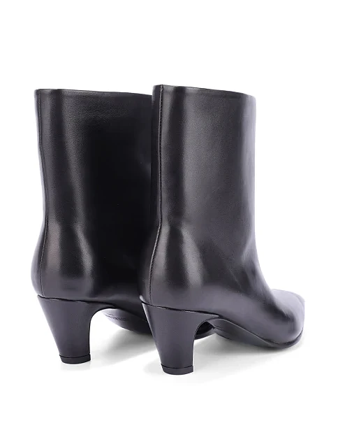 Женские ботинки MIRATON кожаные черные - фото 4 - Miraton