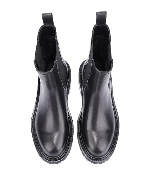 Женские ботинки челси Attizzare кожаные черные - фото 5 - Miraton