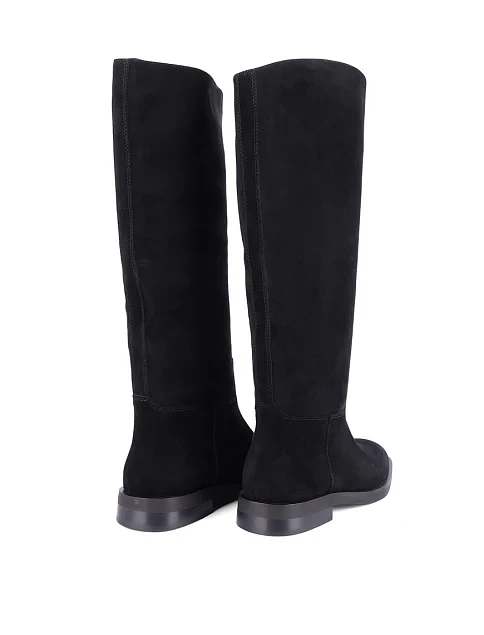 Женские сапоги Attizzare велюровые черные - фото 4 - Miraton