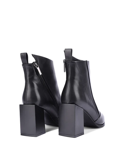 Женские ботинки Attizzare кожаные черные - фото 5 - Miraton