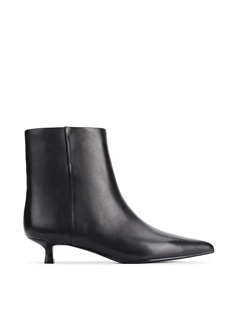 Женские ботинки MiaMay кожаные черные - фото 1 - Miraton