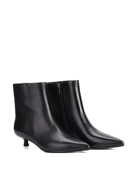 Женские ботинки MiaMay кожаные черные - фото 3 - Miraton