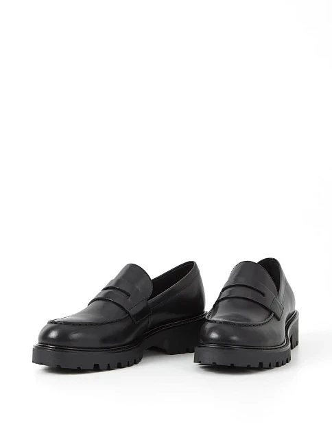 Женские туфли Vagabond кожаные черные - фото 2 - Miraton