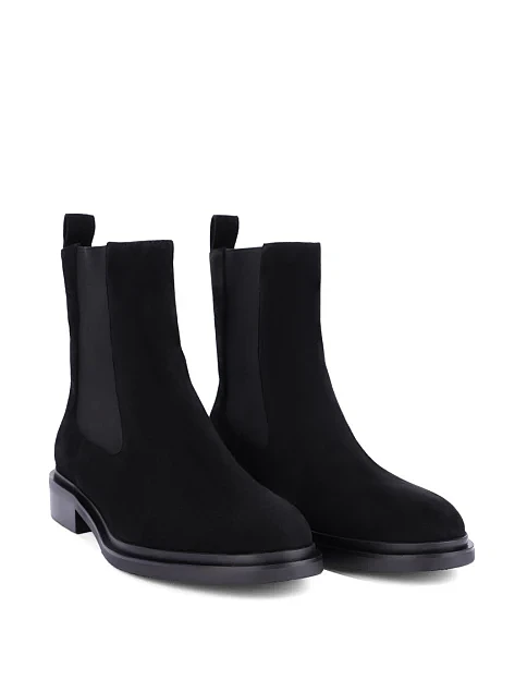 Женские ботинки челси Attizzare велюровые черные - фото 3 - Miraton