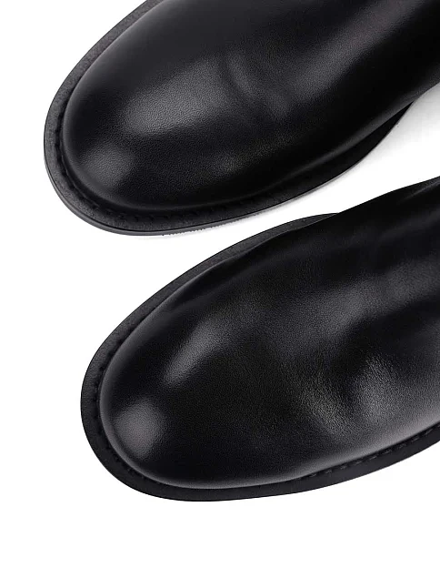 Женские сапоги Attizzare кожаные черные - фото 5 - Miraton