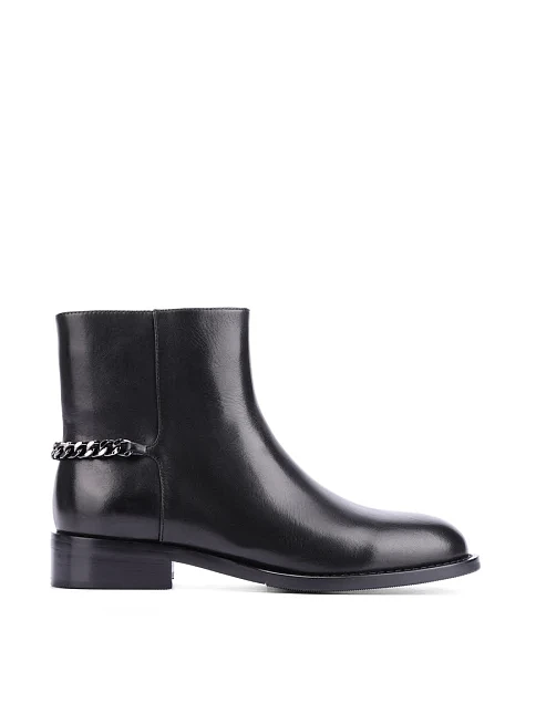 Женские ботинки Attizzare кожаные черные - фото 1 - Miraton