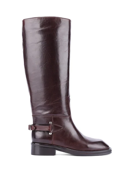 Женские сапоги MIRATON коричневые - фото 1 - Miraton
