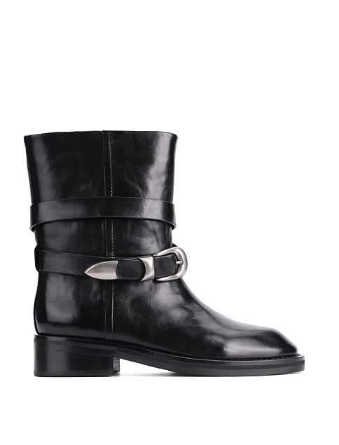 Жіночі черевики MIRATON чорні - фото 1 - Miraton