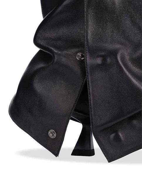 Женские ботинки MIRATON кожаные черные - фото 3 - Miraton