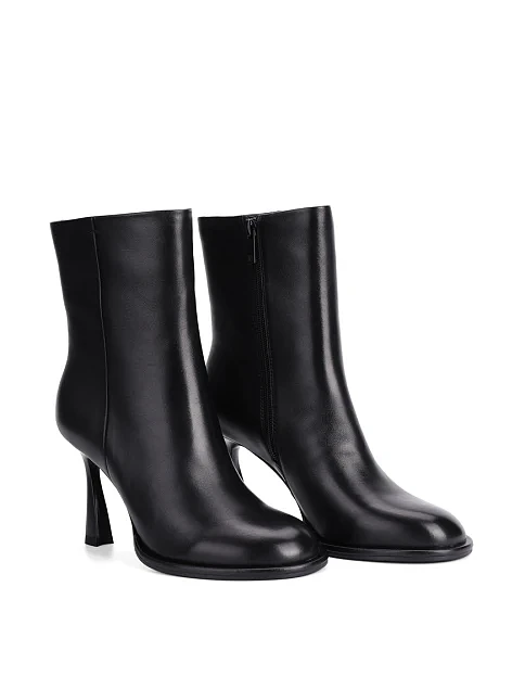 Женские ботинки MIRATON кожаные черные - фото 4 - Miraton