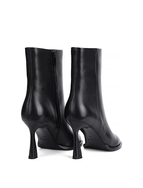 Женские ботинки MIRATON кожаные черные - фото 5 - Miraton